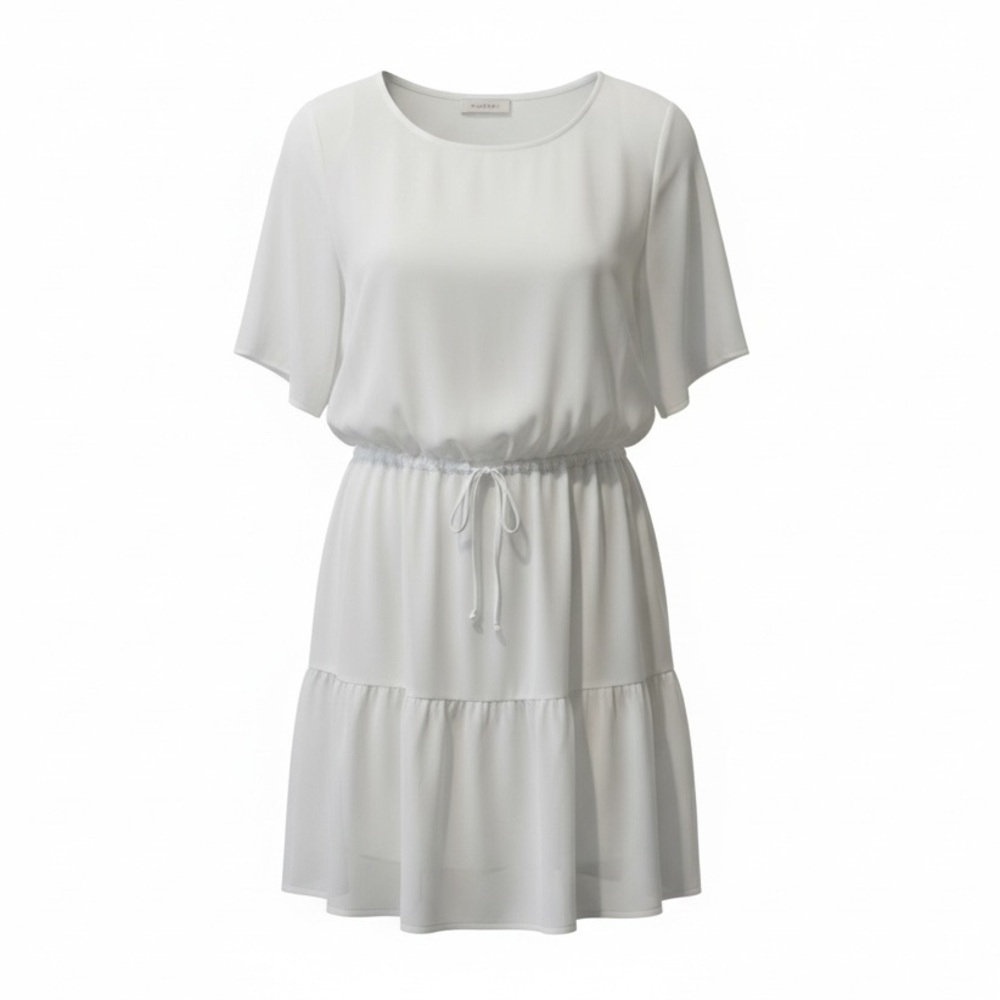 ASOS NWT sheer white swim cover up, size 10